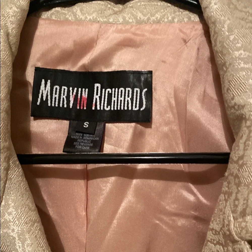 Marvin Richards Cream Gold Women's Coat